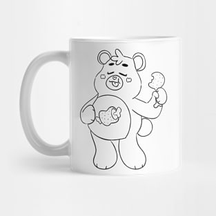 care bears eat meat Mug